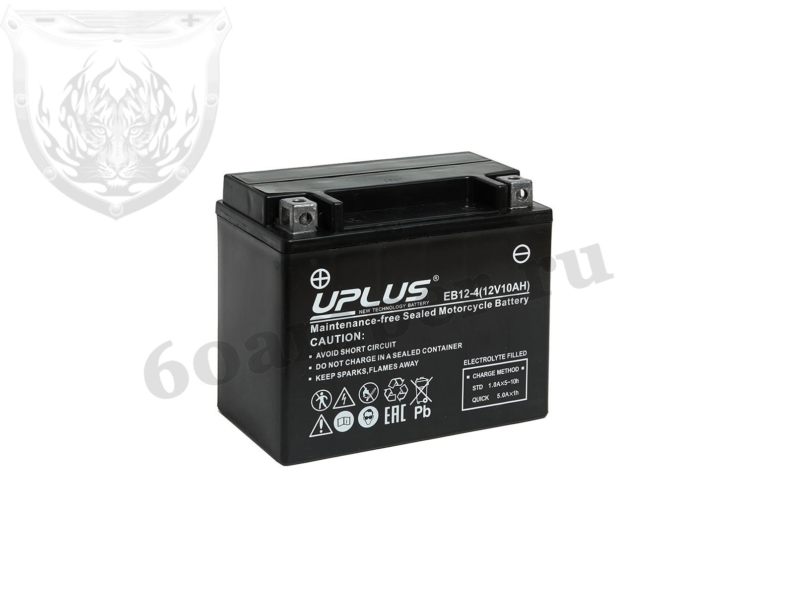 Изображение Аккумулятор UPLUS EB12-4 (СТ1212) (YTZ12S \ YTZ14S) : №2